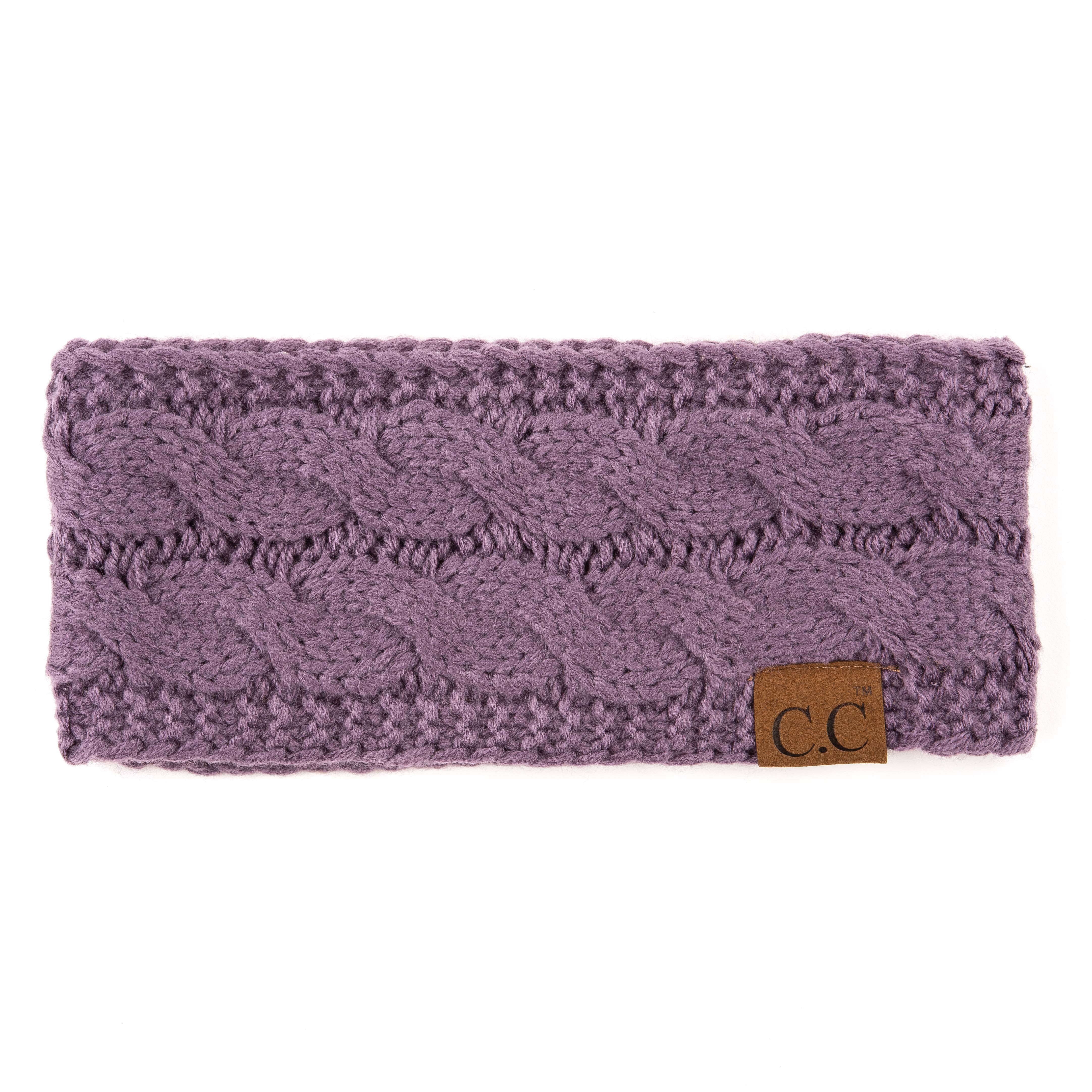 Truly Contagious - Wholesale Fashion Headband - Women's - CC Cable Knit Lined Headwrap ( HW-20 )30