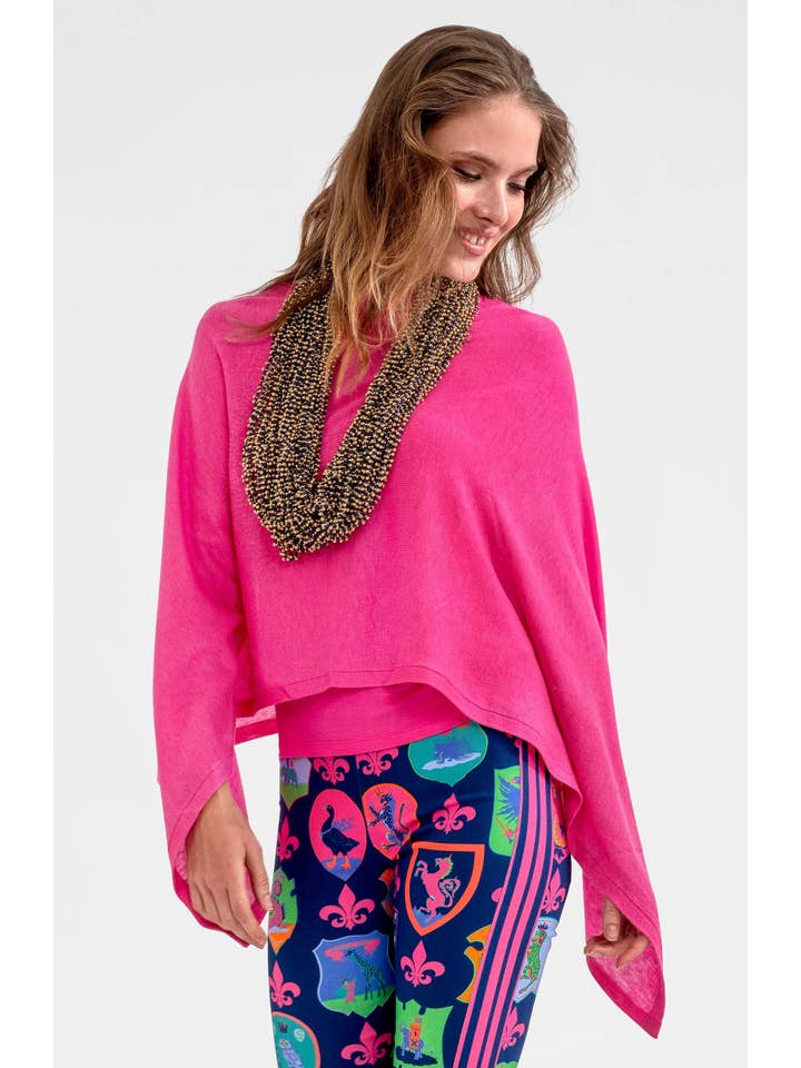 Gretchen Scott LLC - Wholesale Poncho – Women's - Cashmere-Like Poncho16