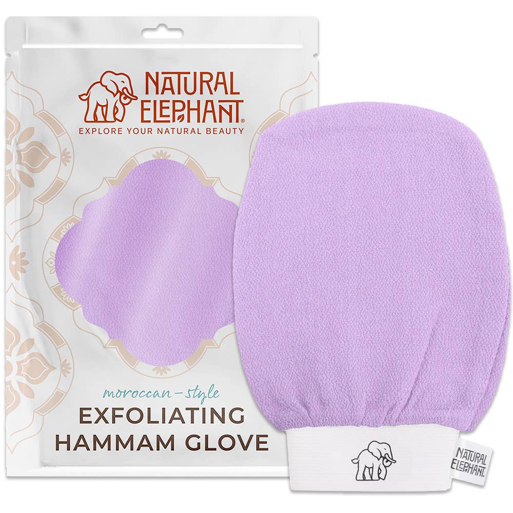 Natural Elephant - Vente Gants/moufle pour gommage - Gant exfoliant style Hammam8