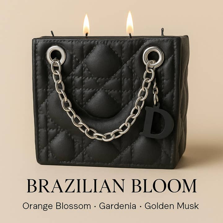 AromaLisa - Wholesale Pillar Candle - Lovy D  Collection Candles Purses 0