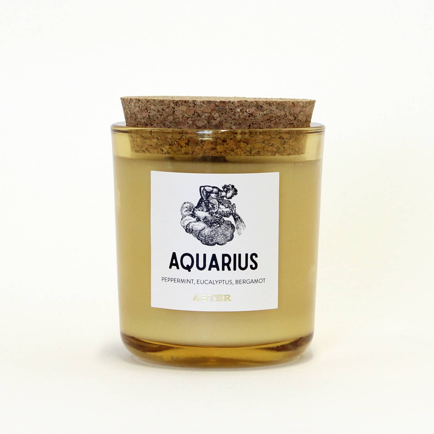 Aster Candle - Wholesale Jar/Filled Candle - Aquarius Zodiac Candle - 8.5oz