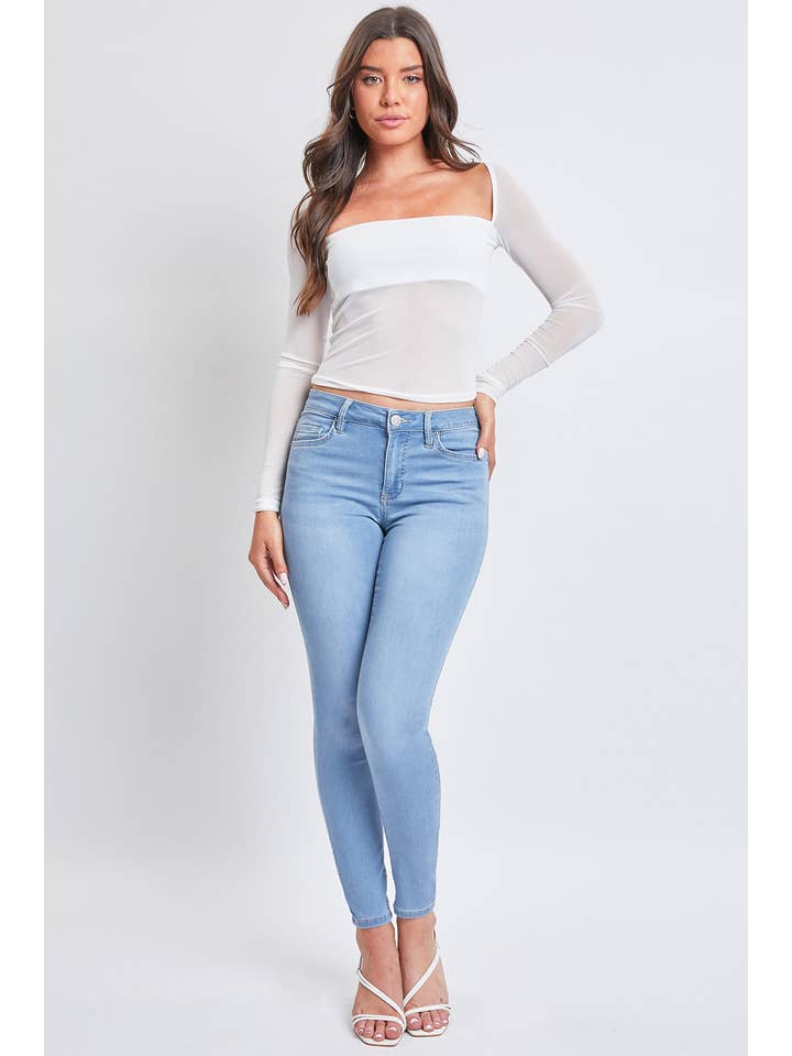 YMI - Wholesale Jeans - Women's - Junior Hyper Denim Super Stretchy Basic Skinny Jean