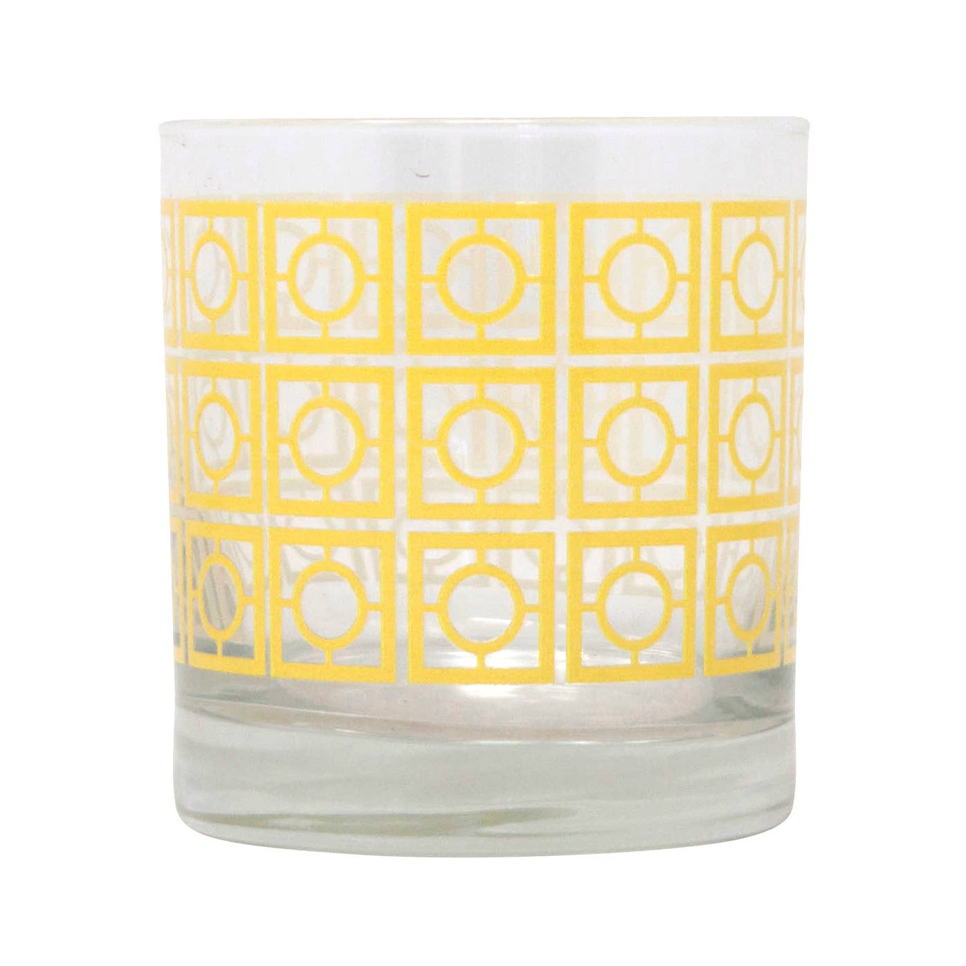 The Modern Home Bar - Wholesale Cocktail/Liquor Glass - Breezeway Yellow Rocks Glass