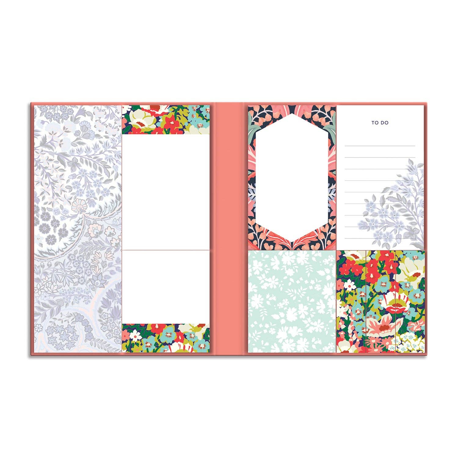Abrams & Chronicle Books - Wholesale Sticky Notes - Liberty Floral Sticky Notes Hard Cover Book (Notepad/Sticky Notes)1