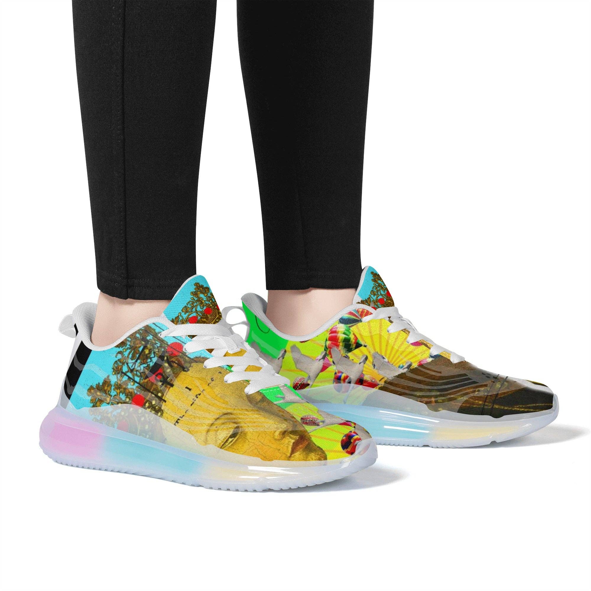 Bønes and Balløøns - Wholesale Athletic Sneakers - Unisex - PRAYER II Unisex Pastel Translucent Air Sole Running Shoes9