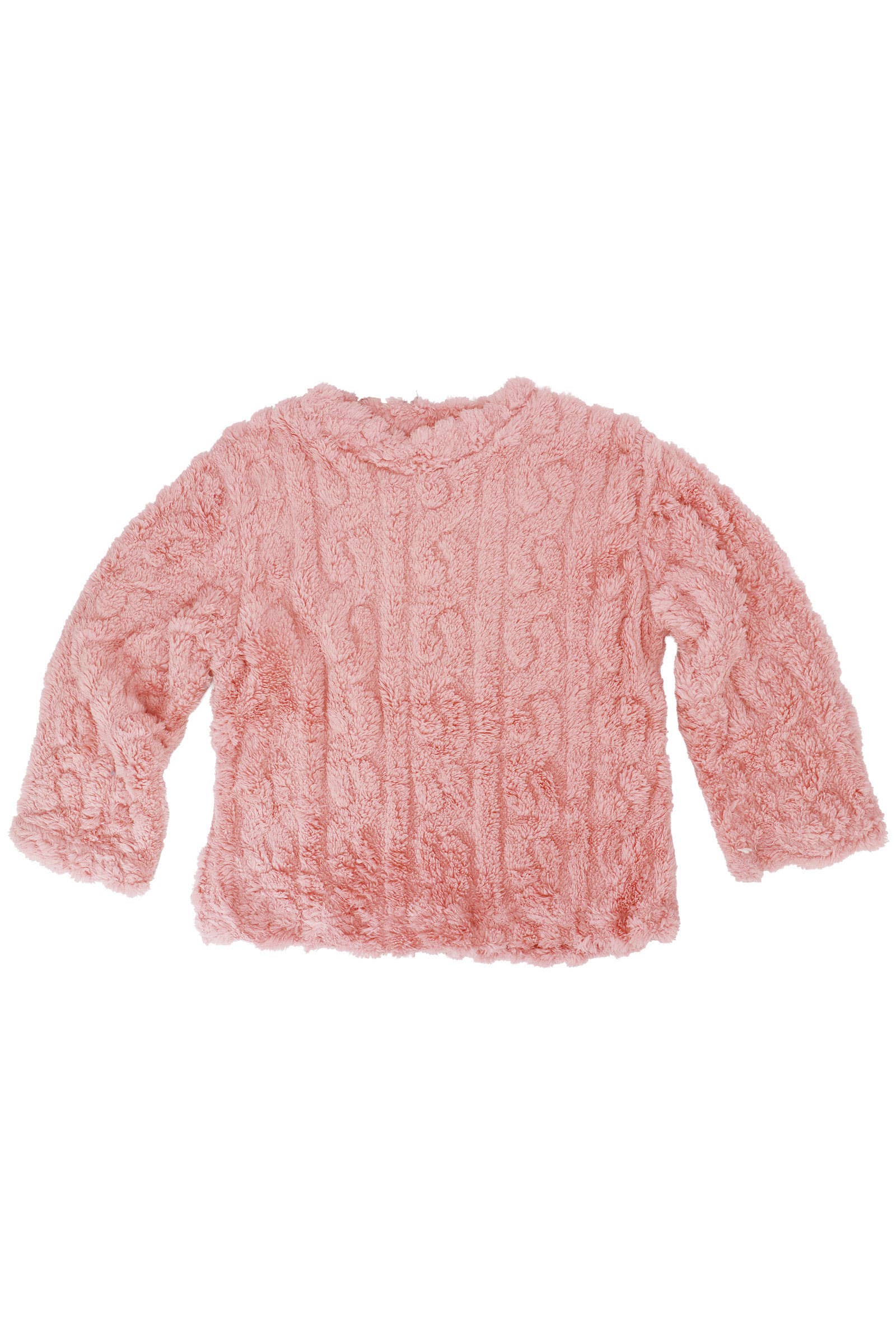 Cap Zone – wholesale Sleepwear set – Kids – Kids Cable Fuzzy Sherpa Fleece Pajama Sets6