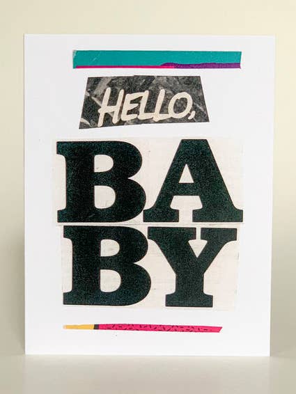 Bonjour, bébé (vierge) pour la vente par Barnes Cards