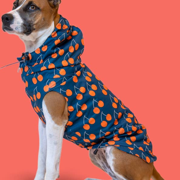 The Cherry Cherry - Raincoat for wholesale by The Long Dog Clothing Co.