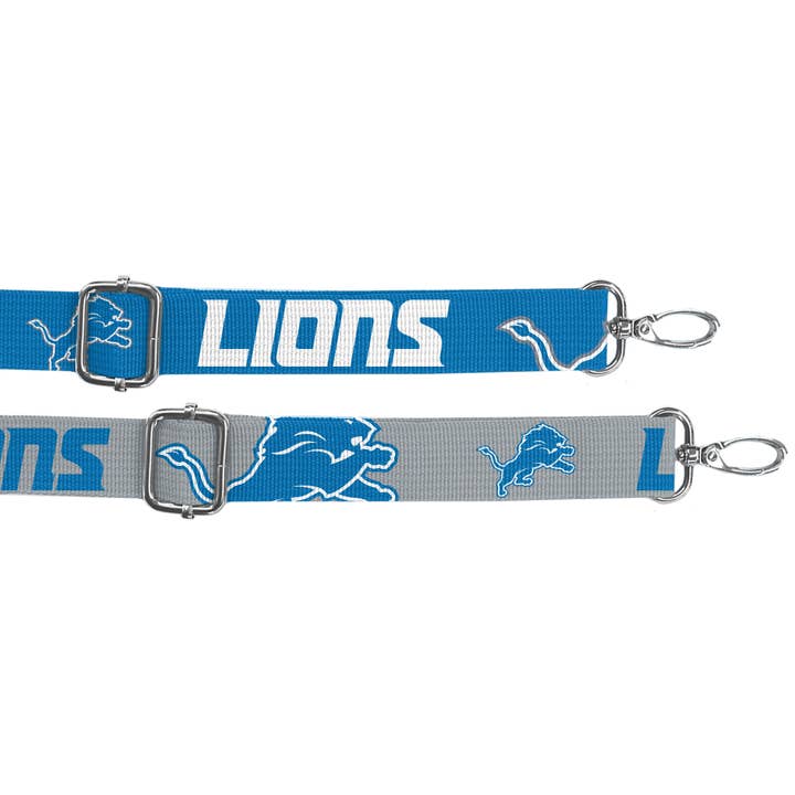 Little Earth Productions - Wholesale Purse/Bag Accessory - Unisex - NFL Detroit Lions Clear Pattern Strap Bag