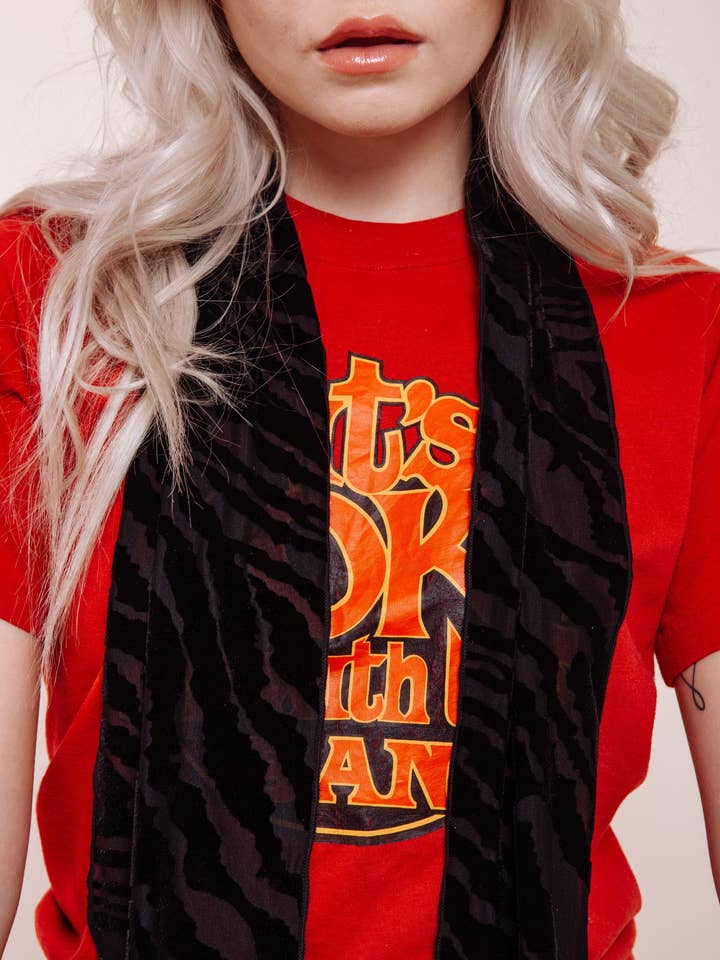 Live Wire Long Skinny Scarf for wholesale by I'm With The Band