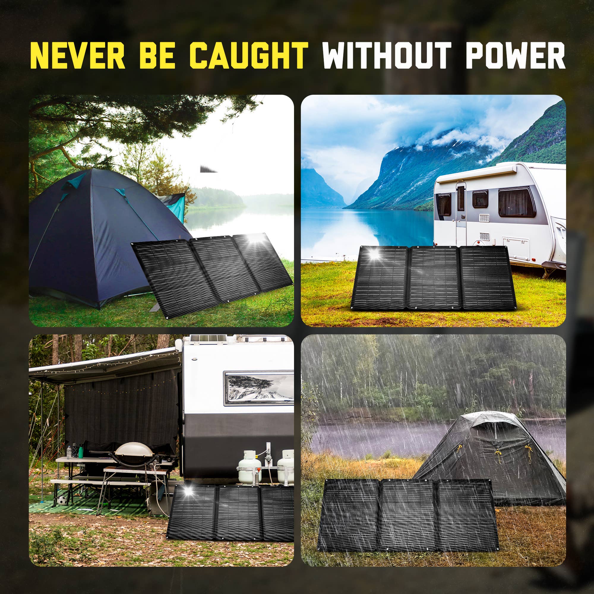 SunJack - Wholesale Portable Charger - SunJack 120 Watt Portable Solar Panel Charger1