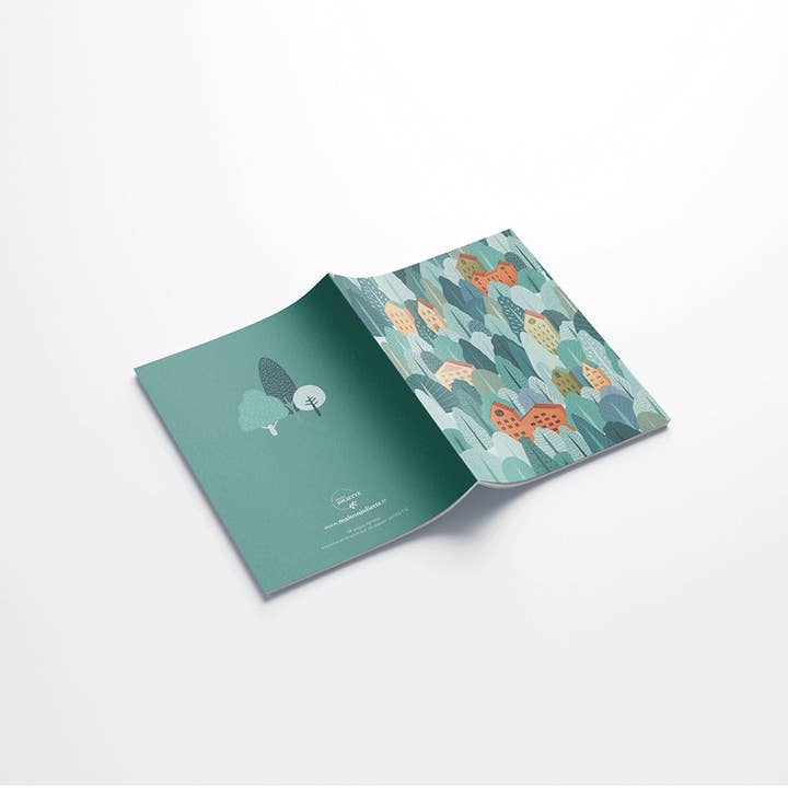 Maison Joliette - Wholesale Notepad - A6 notebook - Wind in the peaks1