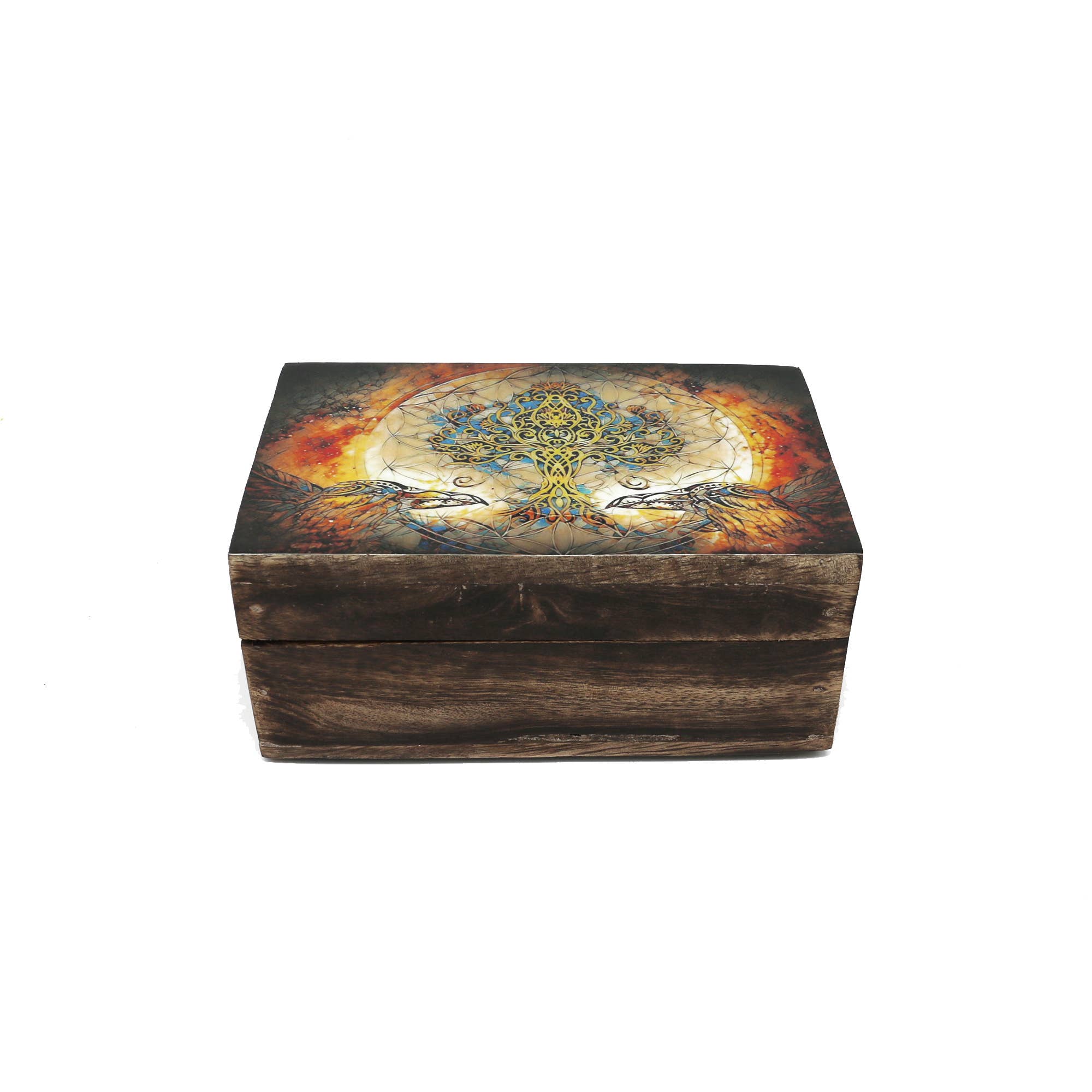 Designs by Deekay Inc. - Wholesale Jewelry Box/Organizer - Wooden Storage Box (6 x 4 in.) - Tree of Life (Brown)2
