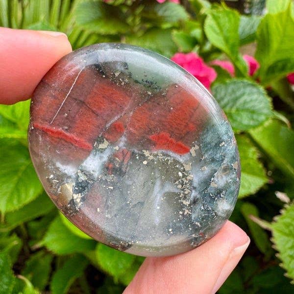 Elf Kendal Hippies – Pedra/cristal espiritual por atacado – Pedra de preocupação de cristal, pedra de polegar de cristal, gema calmante por Elf11