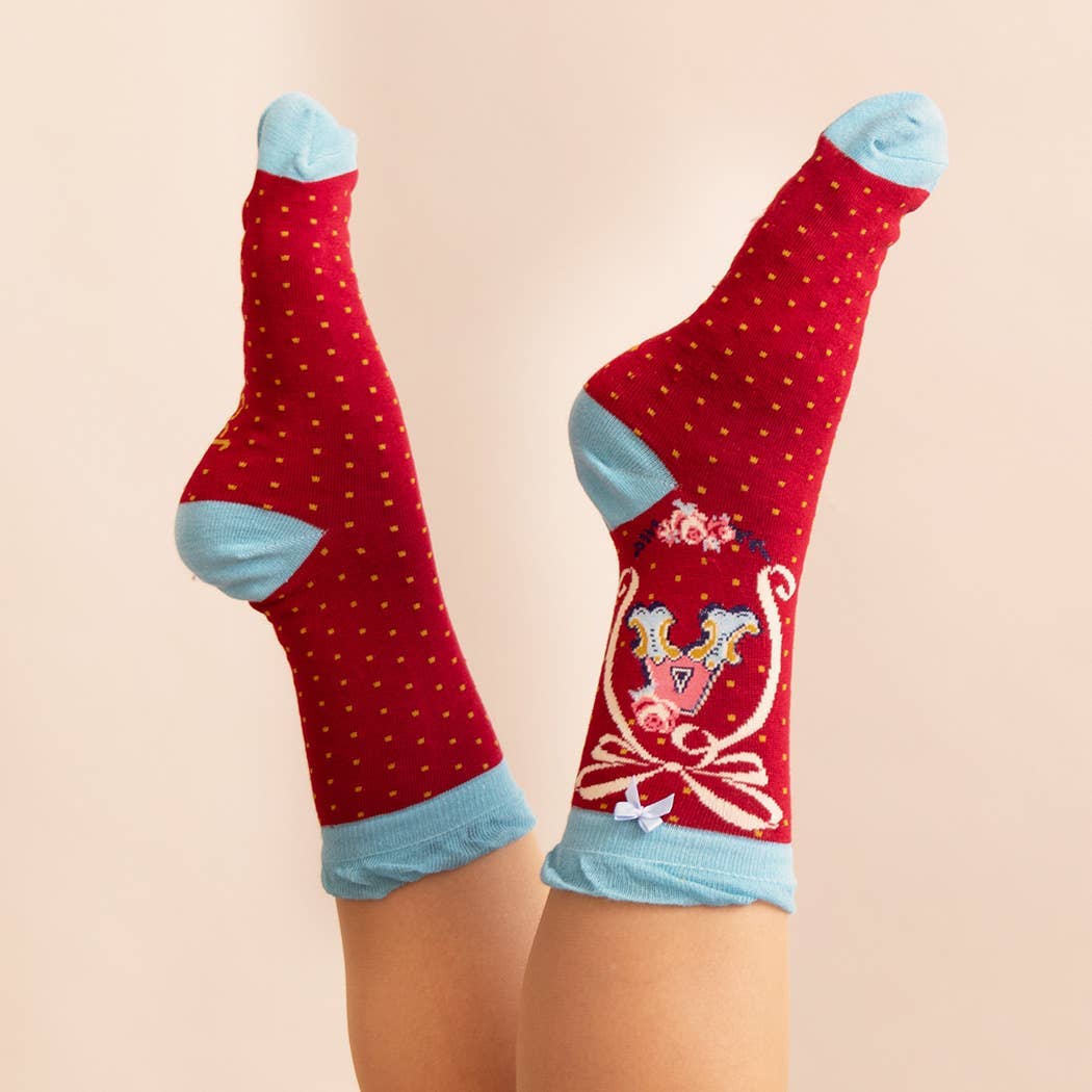 Powder Design - Europe - Wholesale Socks - Women's - Letter Ankle Socks1