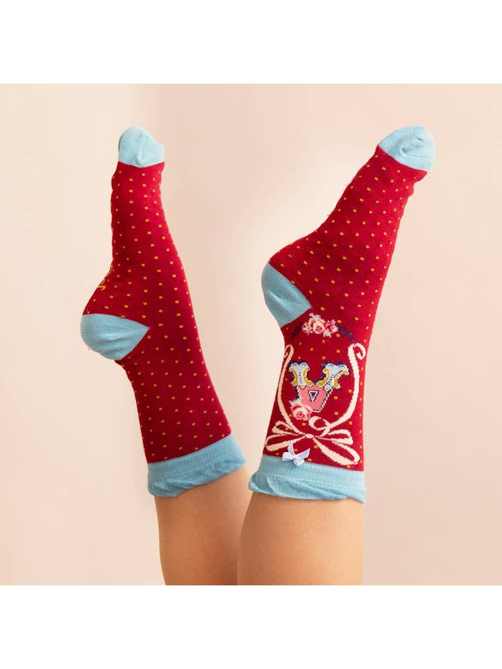 Powder Design - Europe - Wholesale Socks - Women's - Letter Ankle Socks1