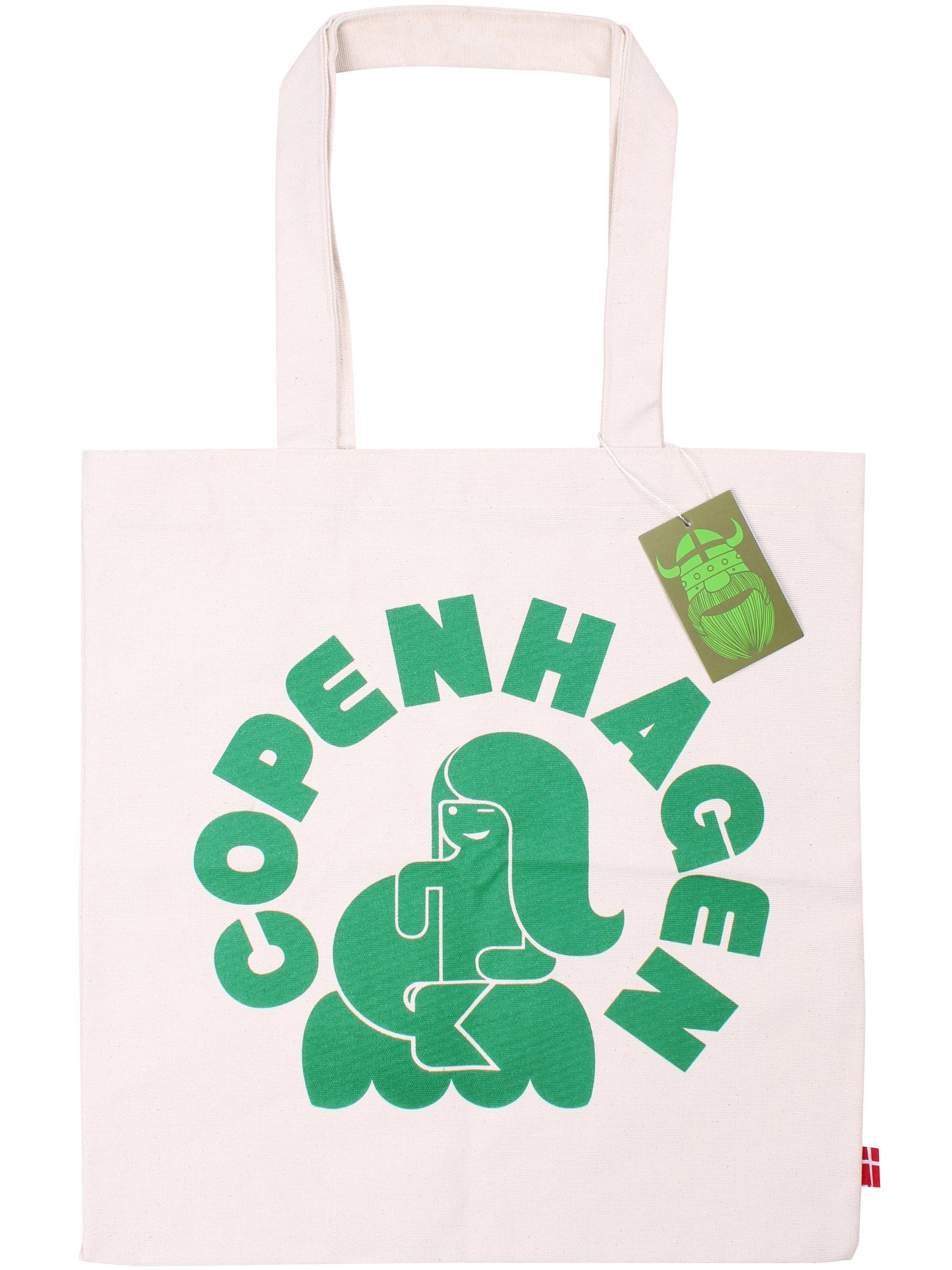 Danefae København - Wholesale Grocery/Shopping Bag - Copenhagen Shopper Offwhite MERMAID0