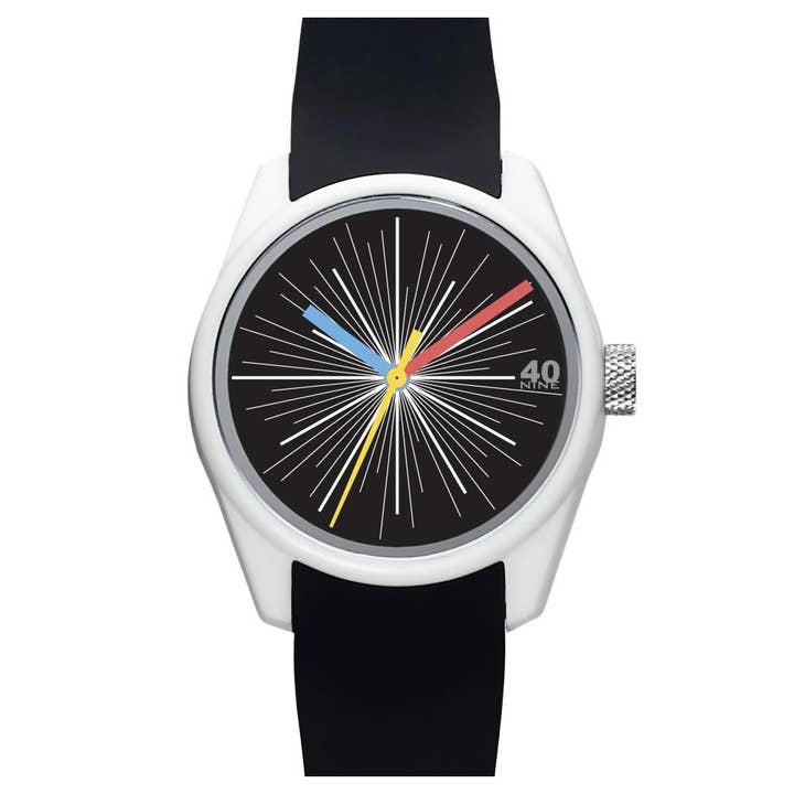 40Nine - Wholesale Wrist Watch - Men's - Splash Mens Watch - Black