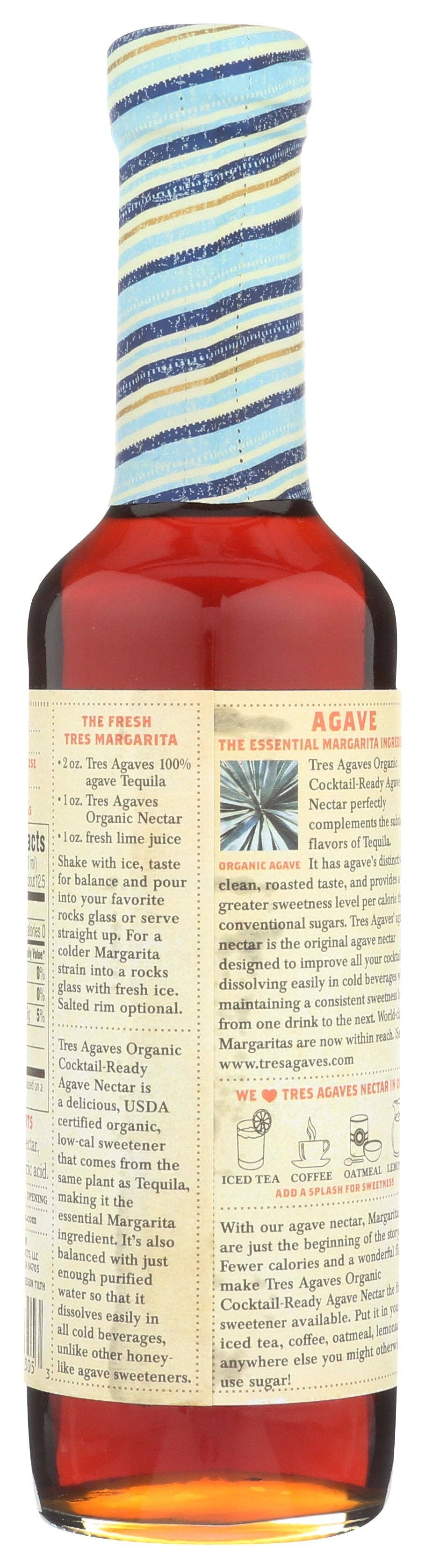 Everyday Supply Co - Wholesale Cocktail Mix/Syrup - TRES AGAVES MIX AGAVE NECTAR - Case of 121