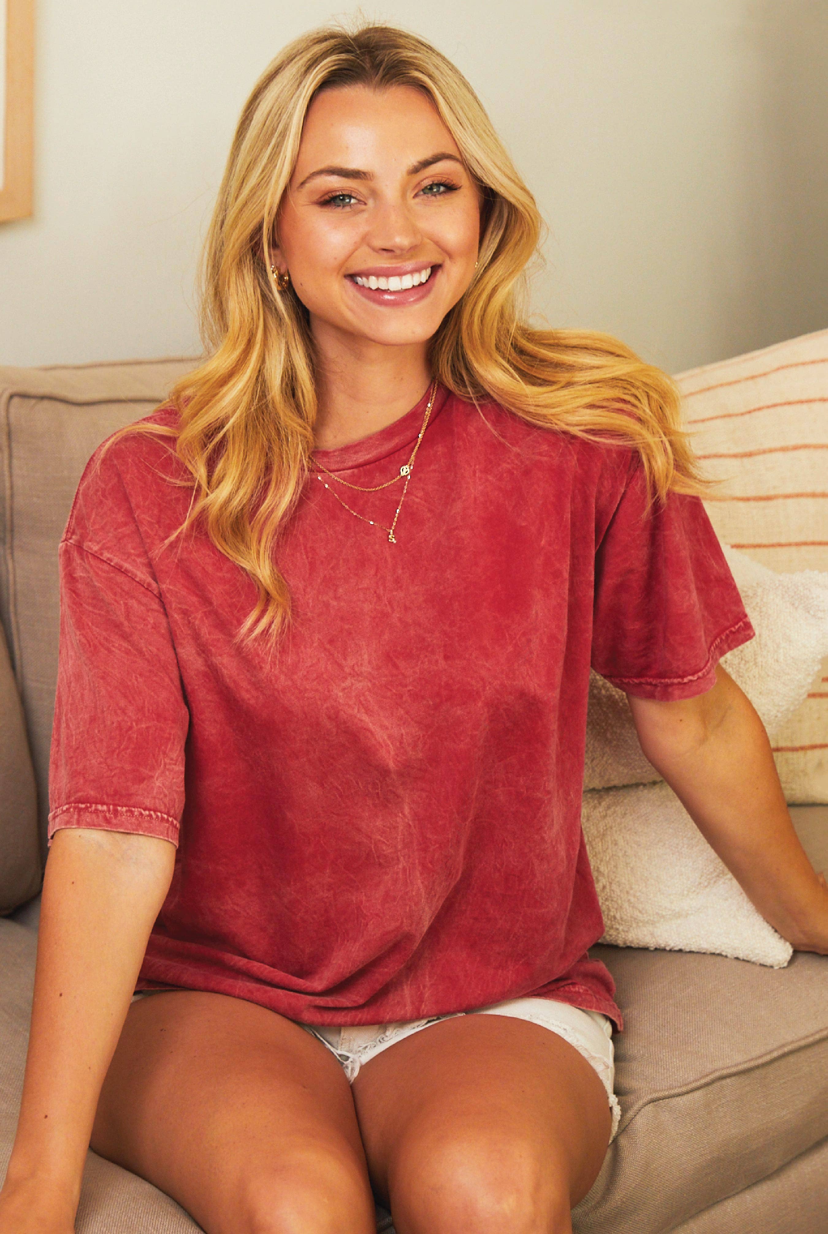 OAT COLLECTIVE - Vente T-shirt – femme - T-shirt minéral PLUS Basic3