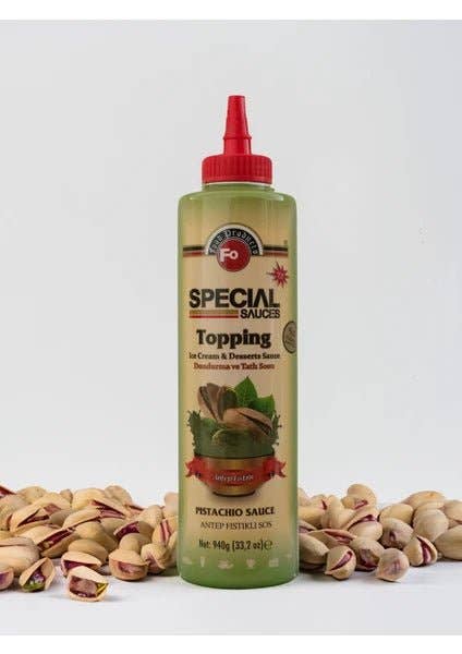 Aladdin - Wholesale Sauce - Antep Pistachio Topping Sauce 5% Turkish Premium Spread1