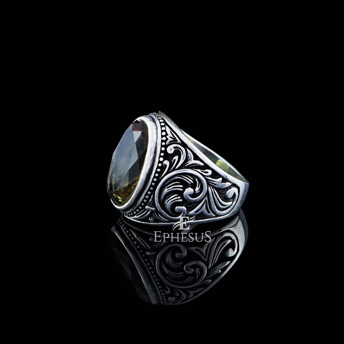 Ephesus Jewelry - Wholesale Cocktail/gelegenheidsring - Turkse Diaspore ring Sterling zilver5
