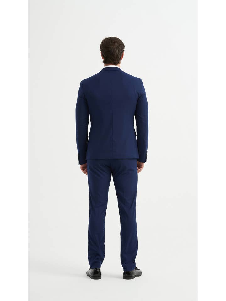 Yves Enzo - Wholesale Suit Set - Men's - 3 pieces suit - Navy blue3