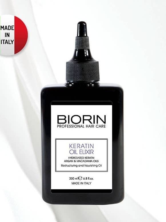 ÉLIXIR D'HUILE DE KÉRATINE BIORIN pour la vente par Biorin