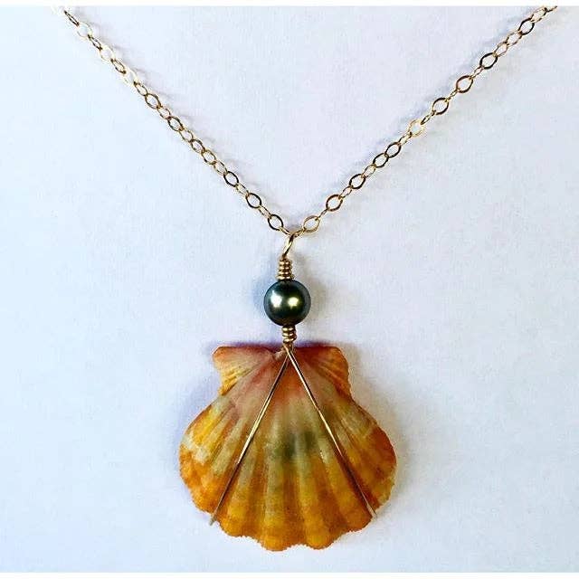 The Sunrise Pūpū Necklace for wholesale by Little Sea Gypsy