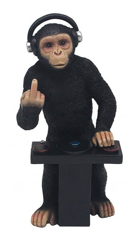David Fischhoff Ltd – wholesale Decorative figurine – LP75443 - Cheeky Monkey DJ