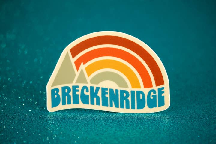 Little Hiker Bird - Wholesale Sticker - Breckenridge Colorado Vinyl Sticker0