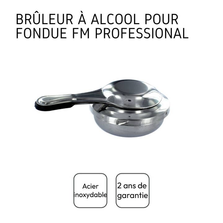 FM Professional - Wholesale Keukengereedschap/gadget - FM Professional Savoyaardse fondue alcoholbrander7