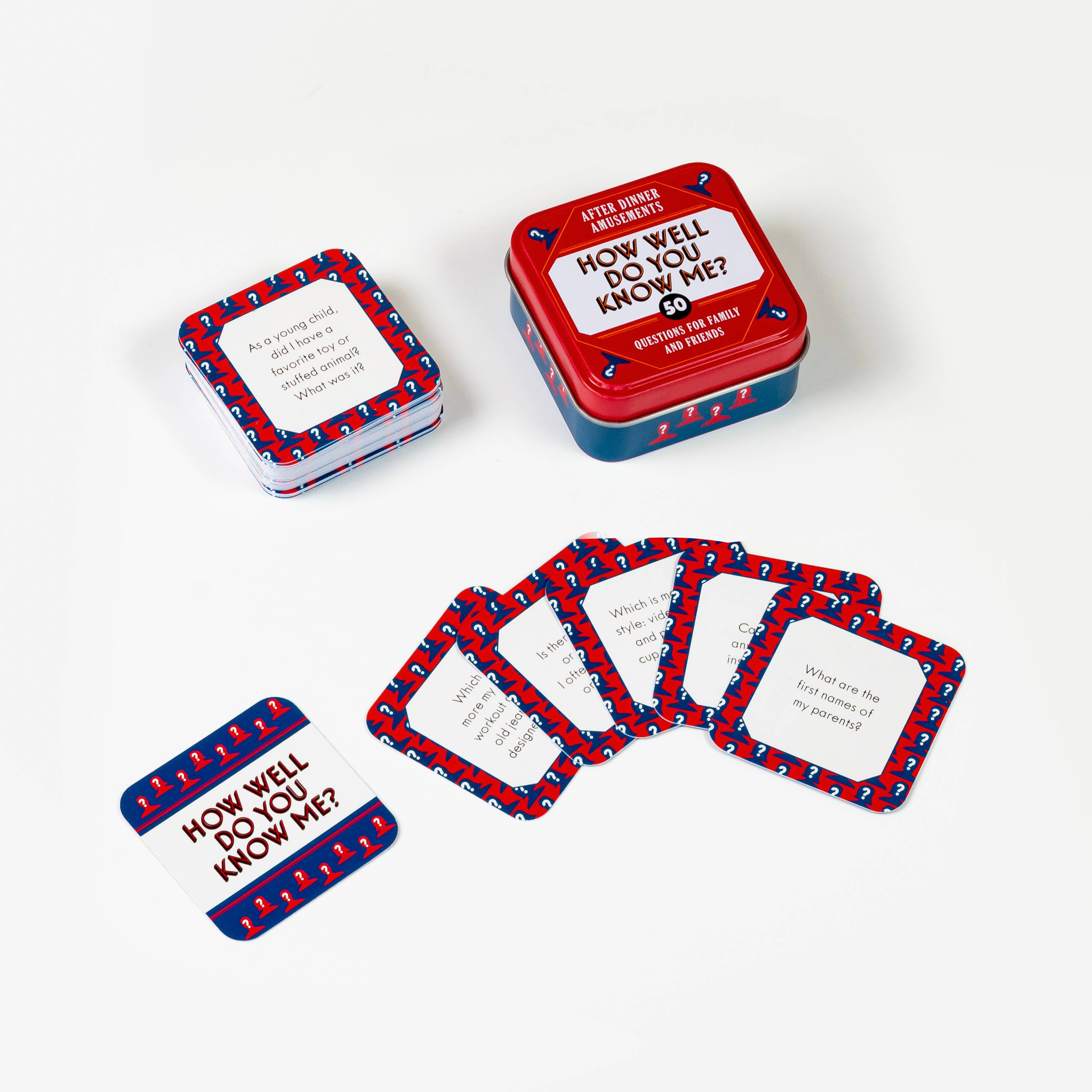 Chronicle Books - Wholesale Card Game - After Dinner Amusements: How Well Do You Know Me?5