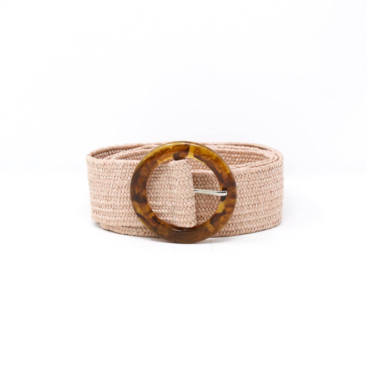German Fuentes Handbags - Vente Ceinture – femme - CEINTURE ÉLASTIQUE EN RAFFIA AVEC BOUCLE EN RÉSINE0