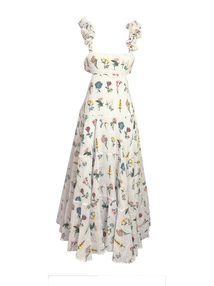 Elektra Ricamato Fiore Selvatico per la vendita all'ingrosso da parte di Rebecca Elizabeth