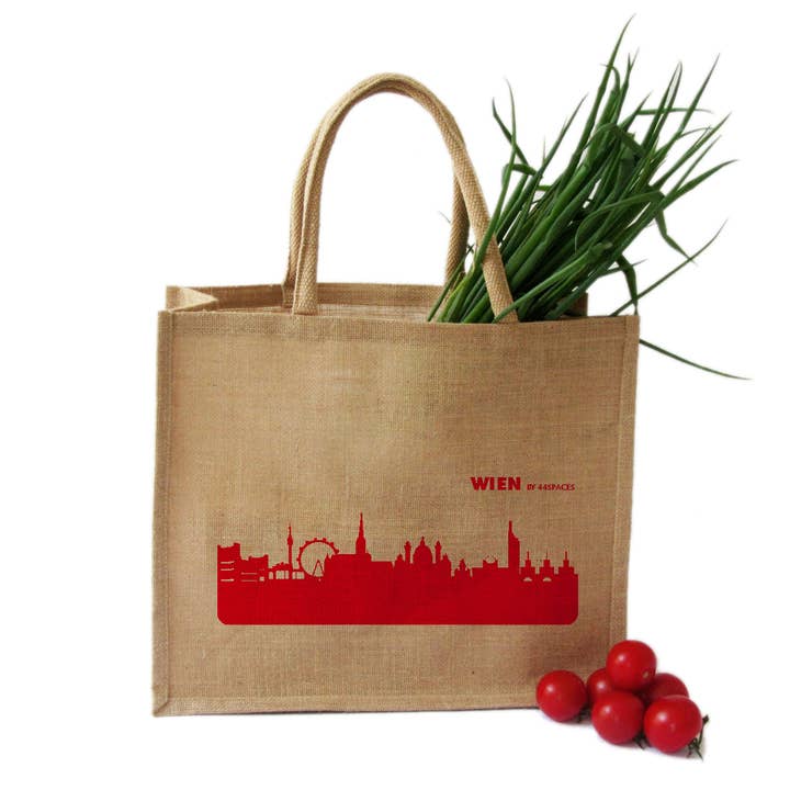 Vienna shoppere. motiv rød for engroshandel hos 44spaces