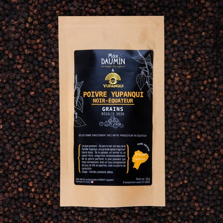 Pimienta negra Yupanqui para venta al por mayor de Epices Max Daumin