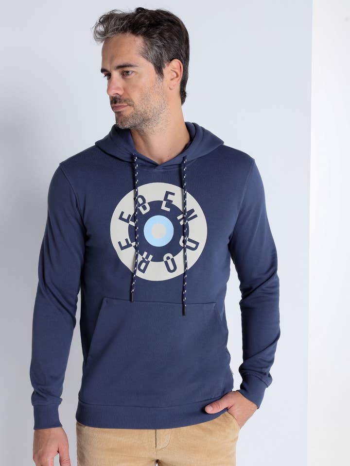 BENDORFF - Marinblå Huvtröja för wholesale av PAUSANT SHOP ONLINE