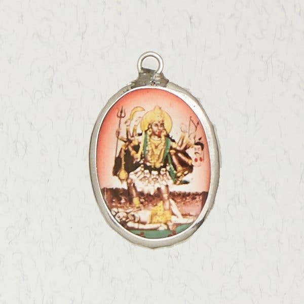 Hindu Ceramic Pendant Necklace - Kali for wholesale by Nirvana LLC