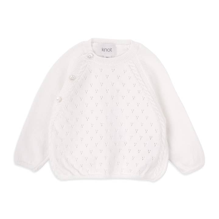 Maglione lavorato a maglia Uzi per la vendita all'ingrosso da parte di KNOT