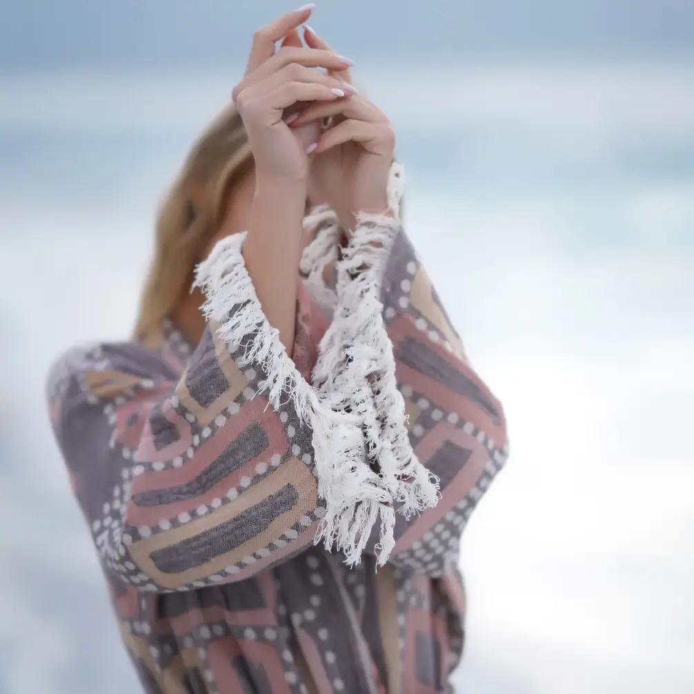 Bagno Milano - Vente Peignoir – femme - Collection de peignoirs et ponchos en peshtemal bio Bagno Milano34