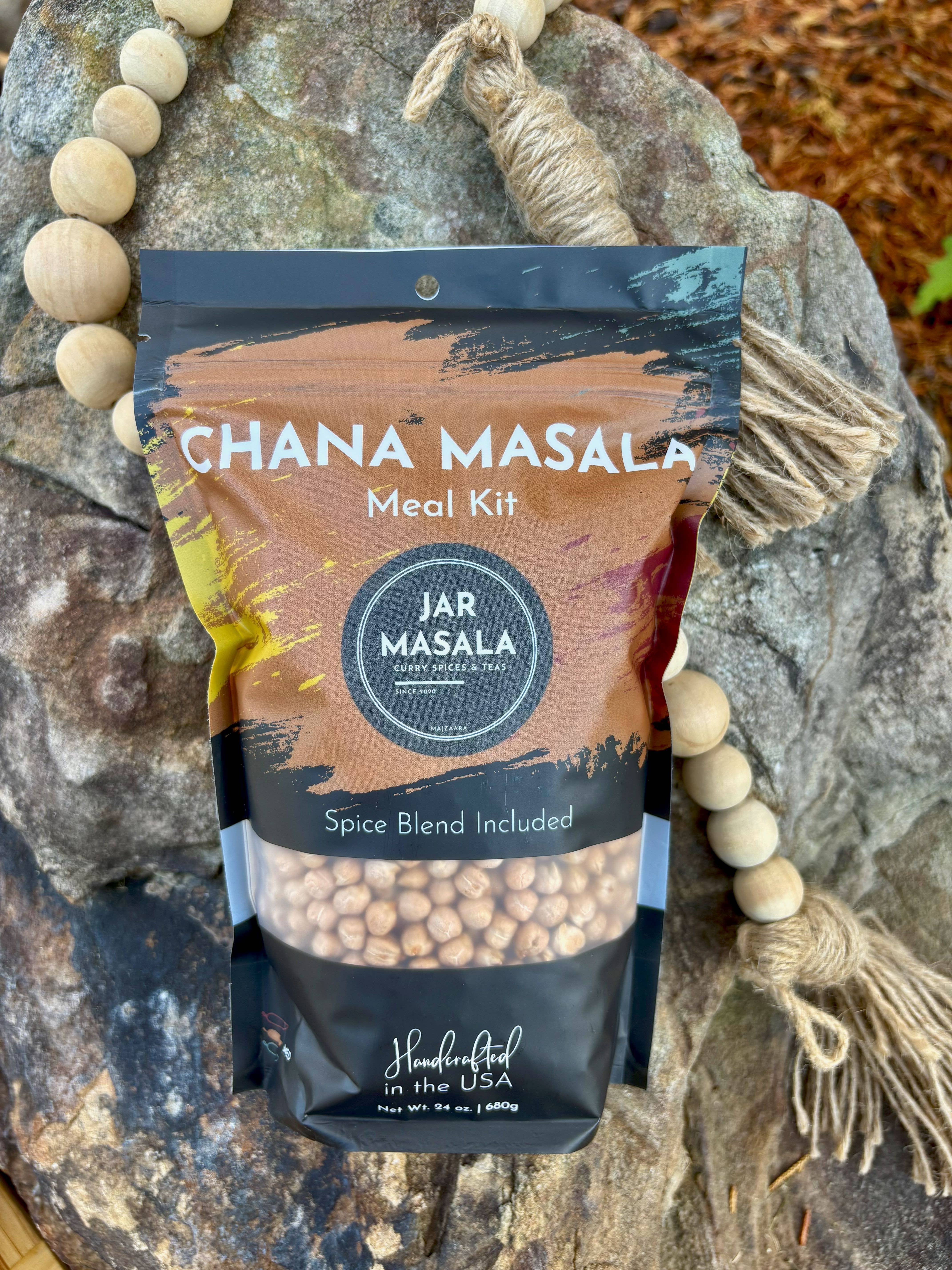 Jar Masala – wholesale Shelf-stable prepared meal – Chana Masala Meal Kit | Spice Mix Included2