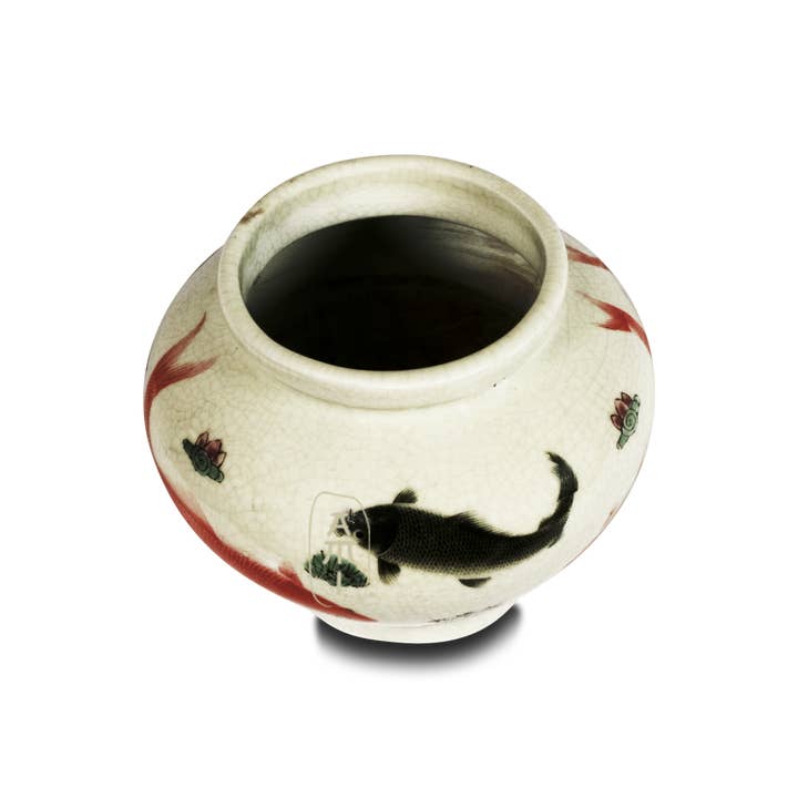 Asian Mix Interior – wholesale Vase – Small vase fish clrd3