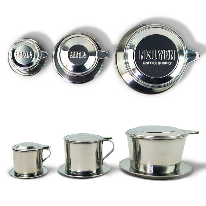 Nguyen Coffee Supply – Großhandel Filterkaffeebereiter & Dripper – Ursprünglicher Phin-Filter (4 Unzen)