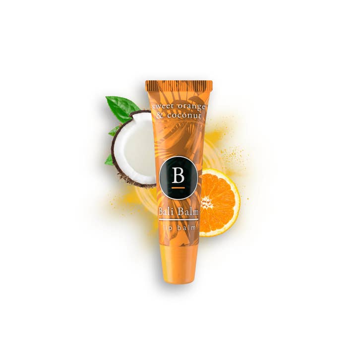 Bali Balm - Wholesale Lip Balm - Natural Sweet Orange & Coconut Lip Balm1