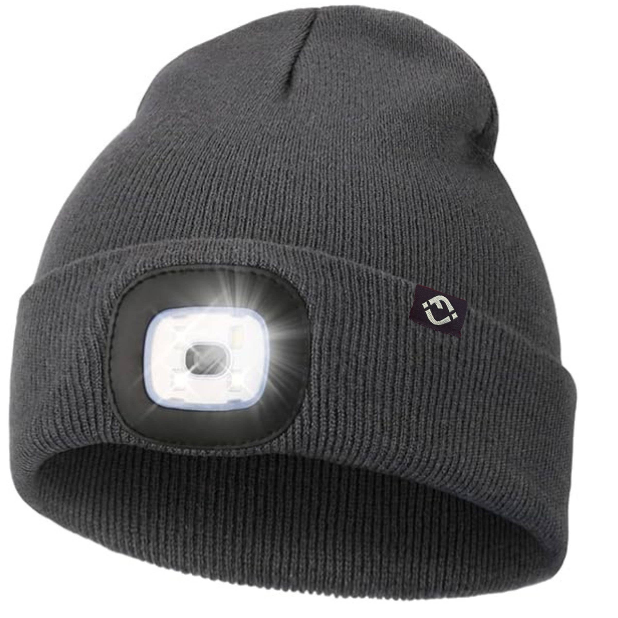 Funky Junque - Wholesale Beanie - Unisex - LED Light Rechargeable Headlamp Beanie11