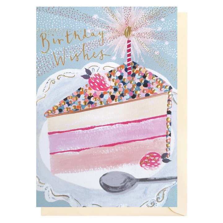 Birthday Wishes Card | Female Birthday Card for wholesale by Louise Tiler