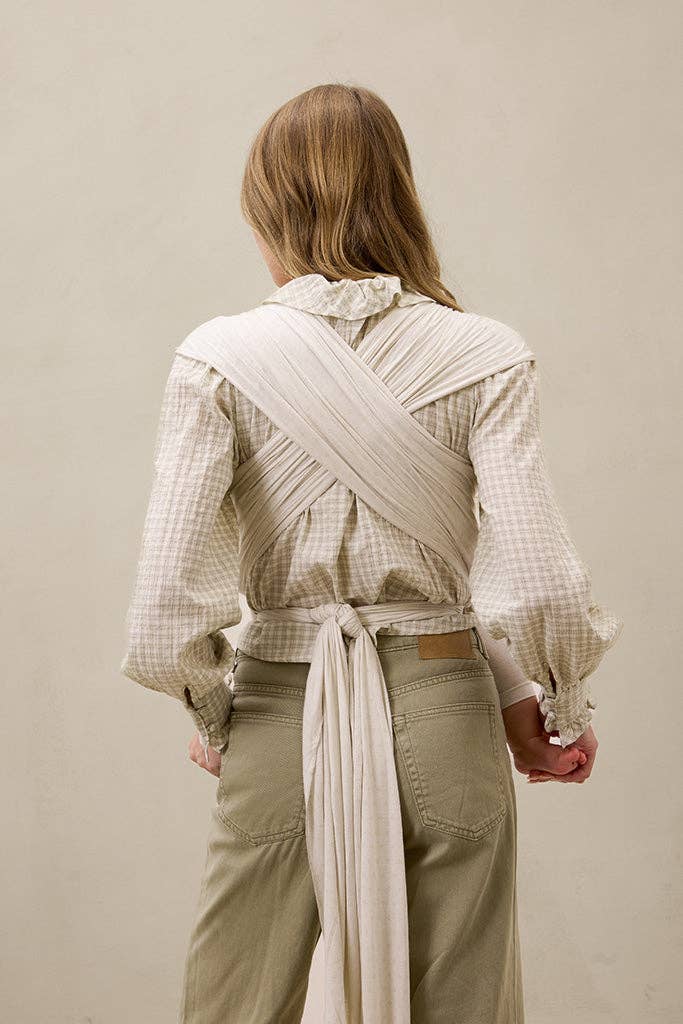 Solly Baby - Wholesale Baby Wrap/Sling - Oat Heritage Dot Wrap3