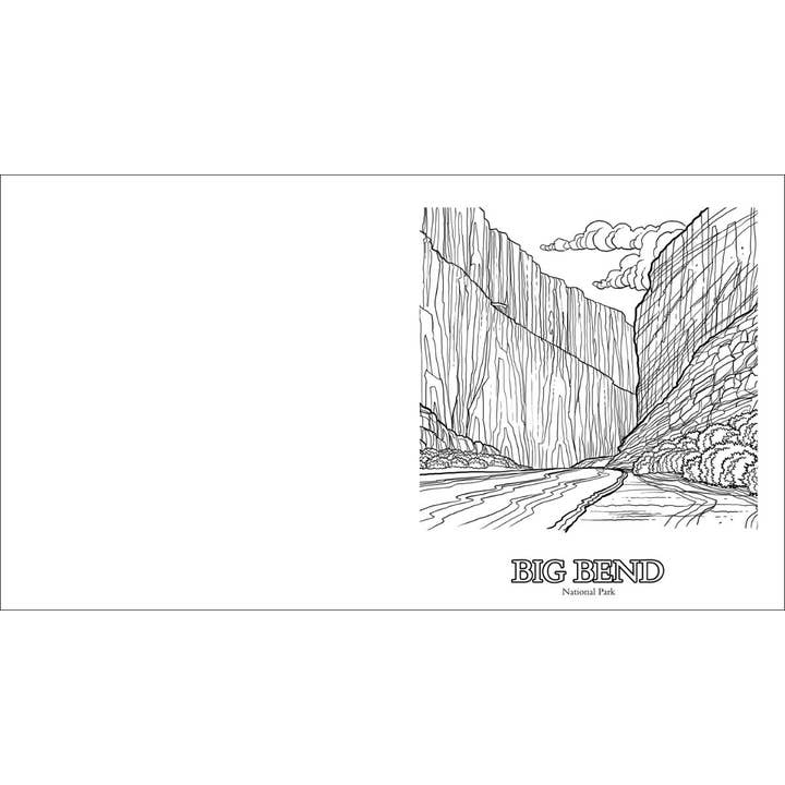 AdventureKEEN - Wholesale Coloring & Activity Book - Adult - Parks Of The Southwest Adult Coloring Book4