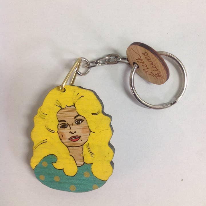 Milk Thieves - Wholesale Sleutelhanger - Dames - Sleutelhanger: Dolly Parton1